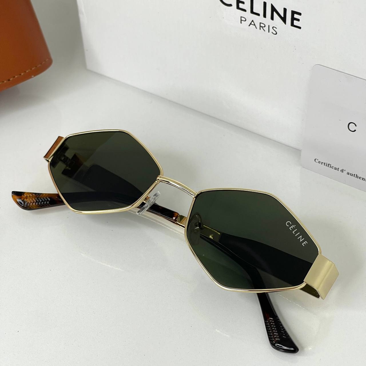 Céline  Gold Olive