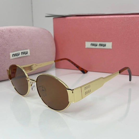 Miu Miu Vision Gold